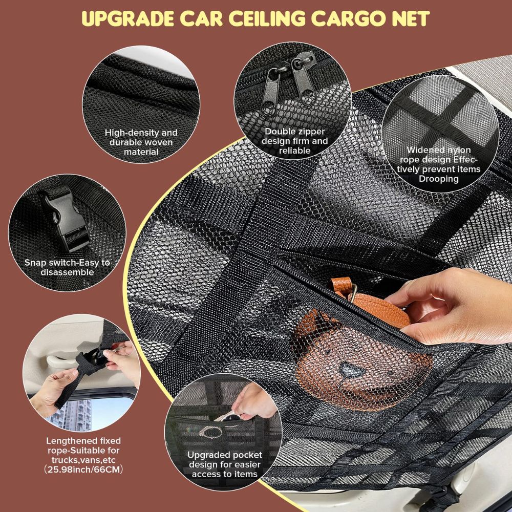 MESHLAR - Roof Cargo Net